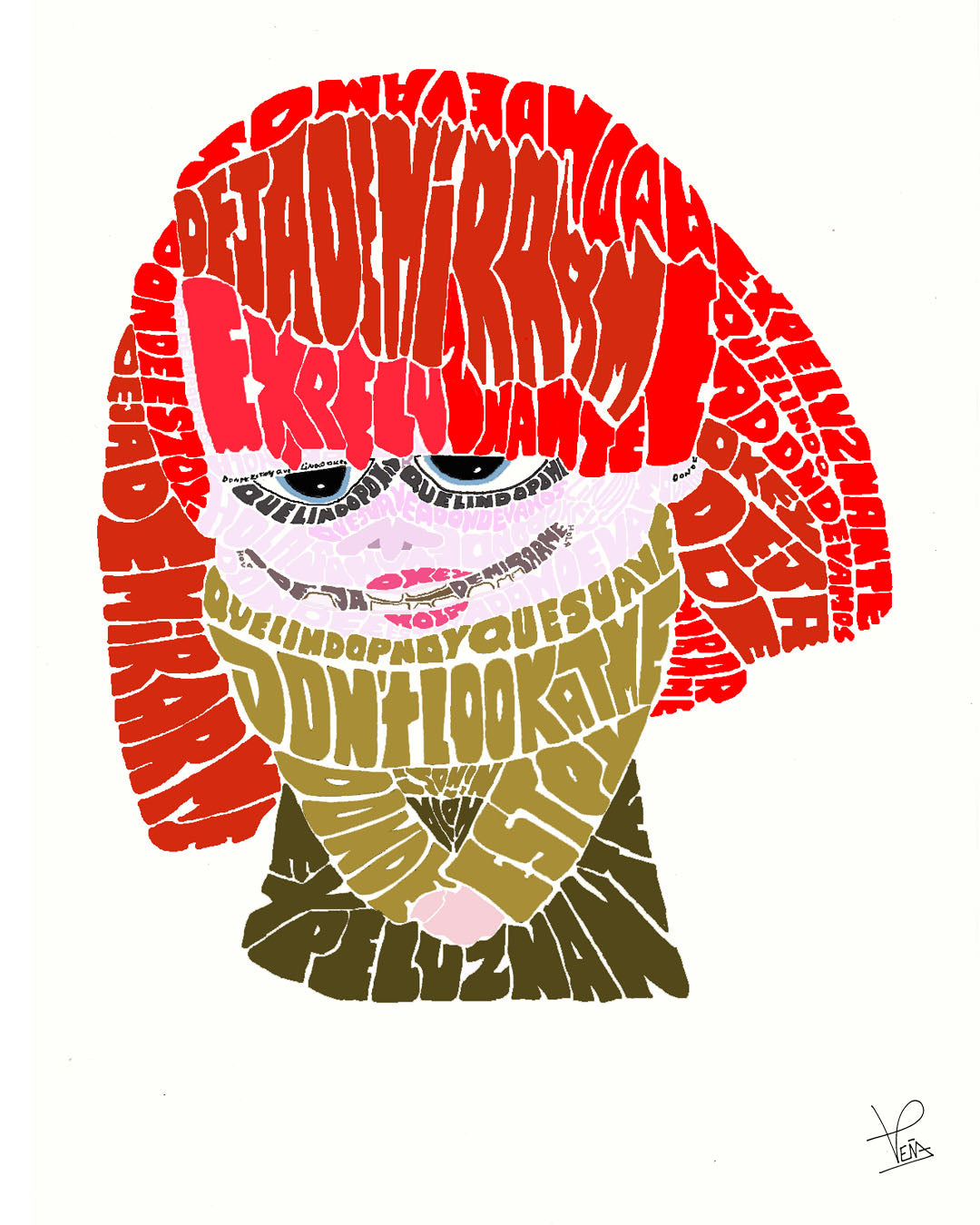Niña espeluznante